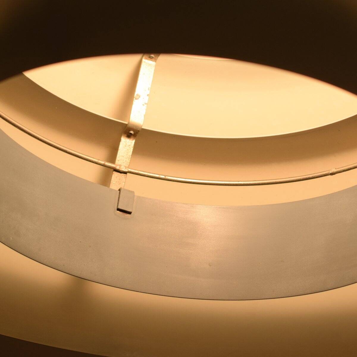 Mid-Century Swedish Chrome Pendant Lamp by Hans-Agne Jakobsson for Markaryd, 1960s