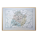 Printed in 1889, map of Sarthe. Authentic Vintage