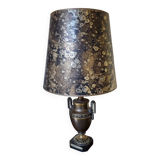 Lampe ancienne empire fin XIXe bonze