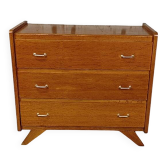 Vintage chest of drawers with tapered legs