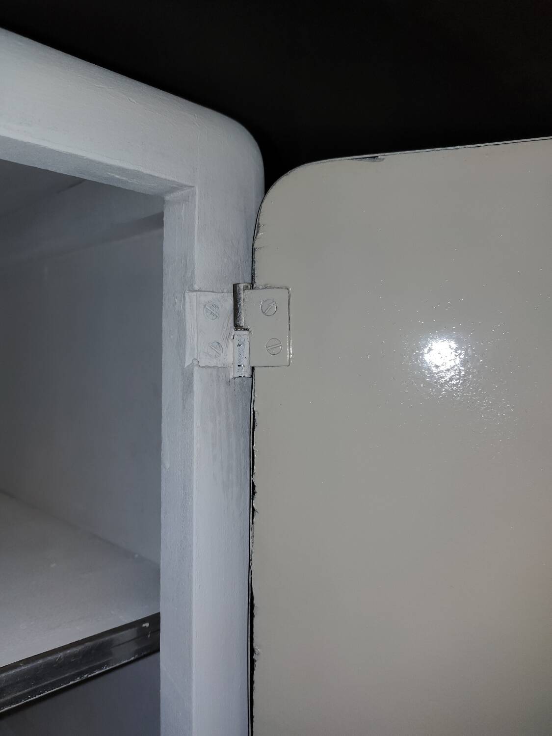 Green Formica cupboard or sideboard - 1960s