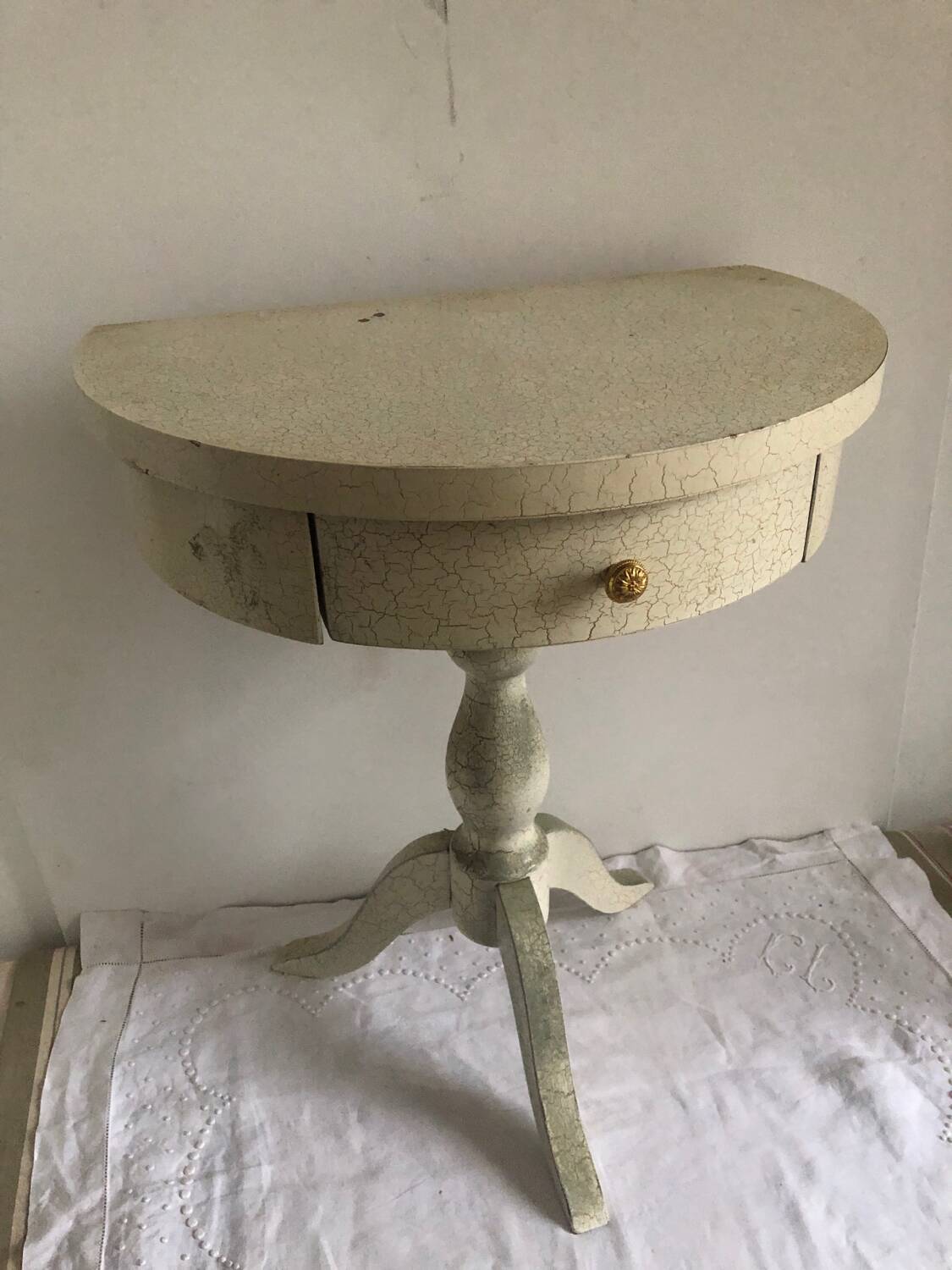 Bedside console table