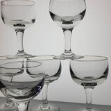 6 verres à vin bistrot