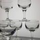 6 bistro wine glasses
