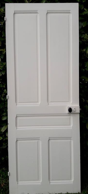 Communication door 81,8x217,7cm old molded