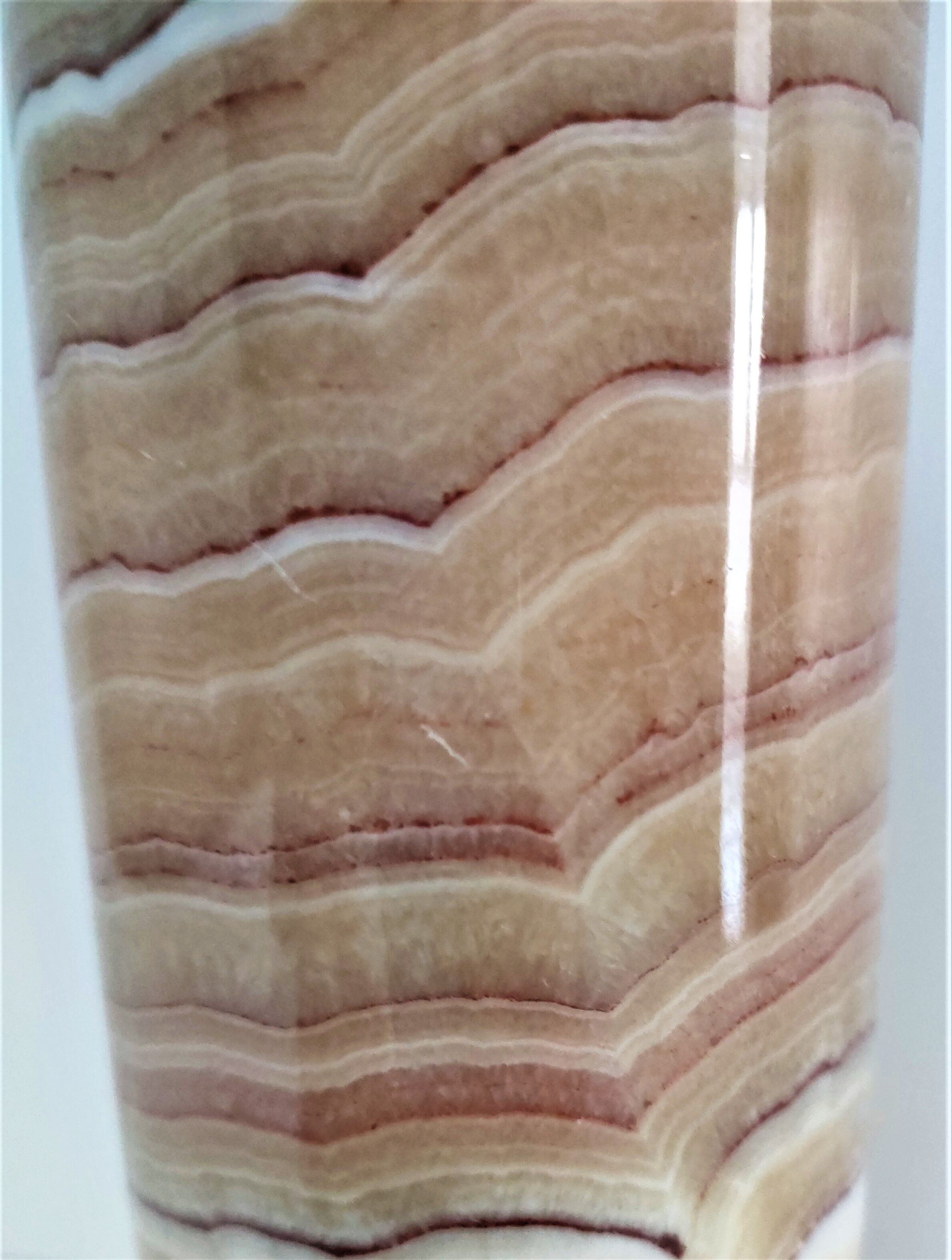 Vase roll onyx design 70s