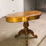 Old pedestal table