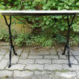 Bistro table 1900 in Carrara marble