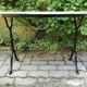 Bistro table 1900 in Carrara marble