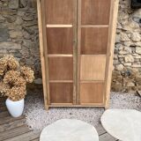 Oak cabinet attributed to René Gabriel