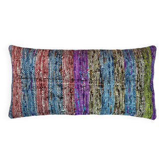 Housse de coussin kilim turque vintage, 30 x 60 cm