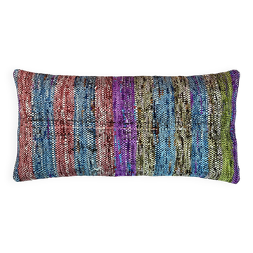Housse de coussin kilim turque vintage, 30 x 60 cm
