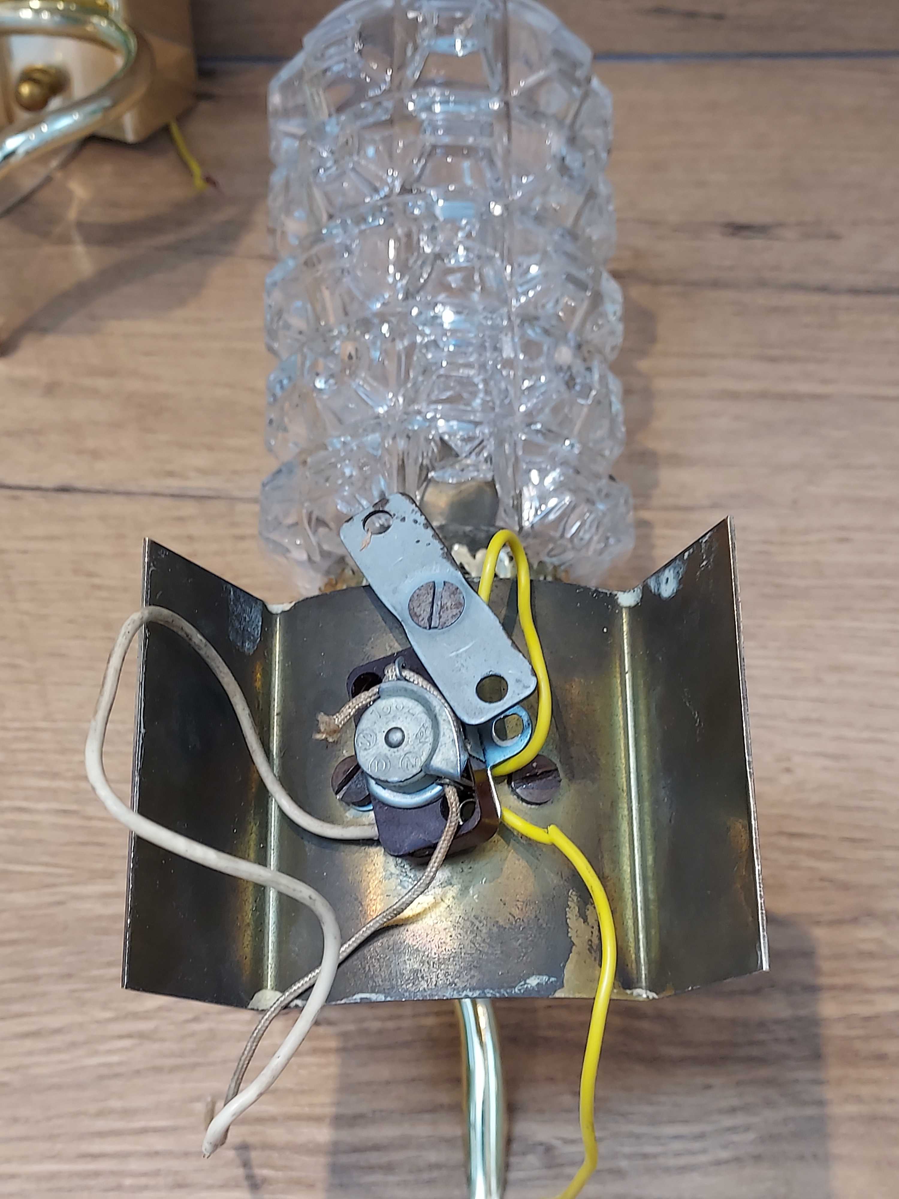 Pair of wall lamps 50s - 60s