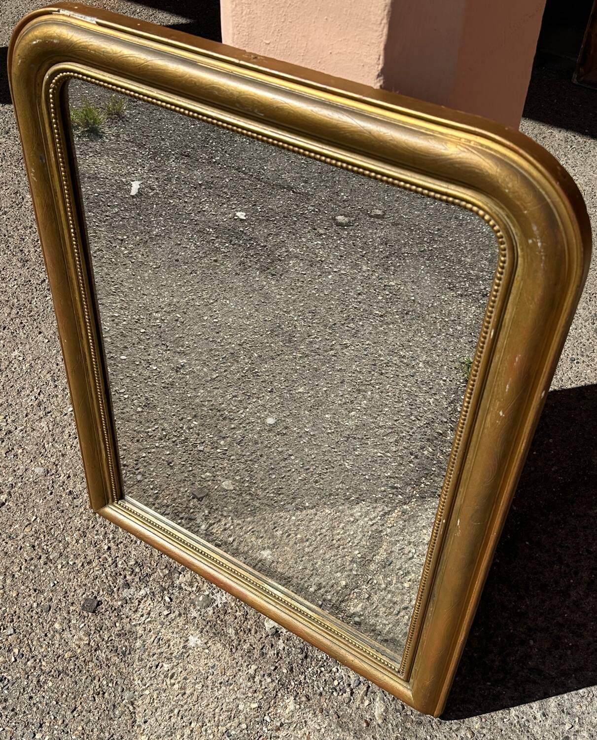 Large gilded mirror - Louis Philippe