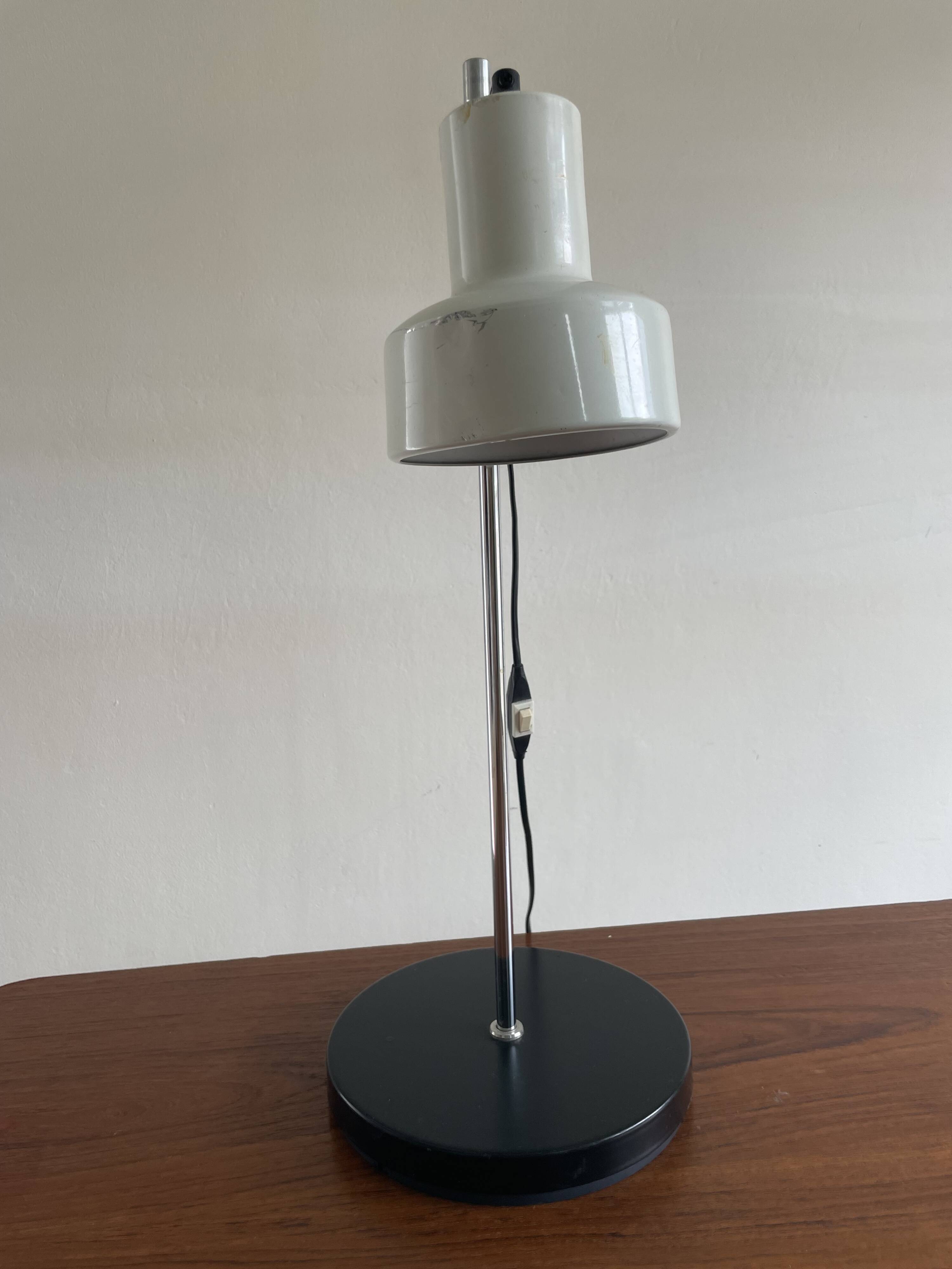 Lampe de bureau blanche