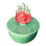 Small ceramic candy box