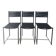 3 Spaghetti chairs by Alias