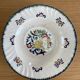 Large deep plate Longwy old Rouen