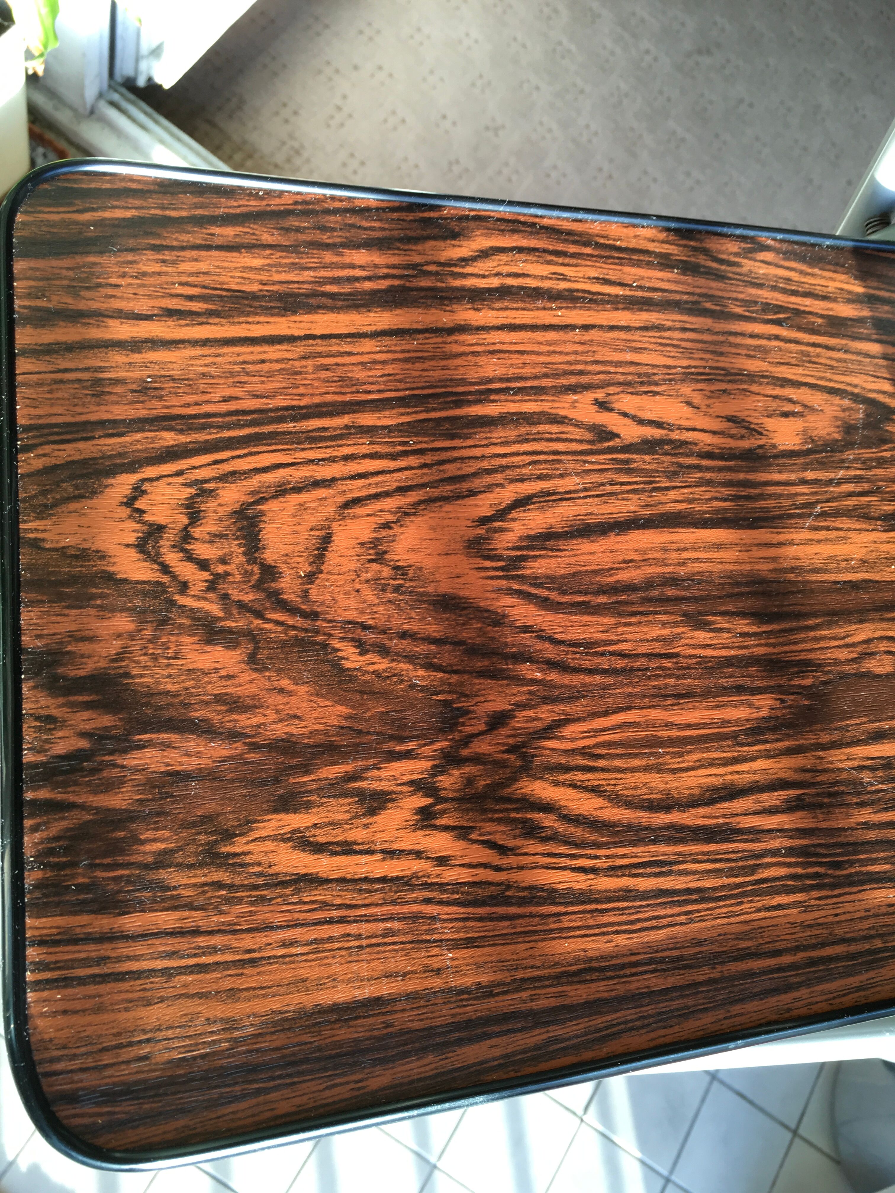 Table of projection in the 1960s formica