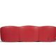 Canapé Pierre Paulin - Ligne Roset Edition - Pumpkin 3-seater - Faux leather