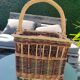 Vintage wicker basket