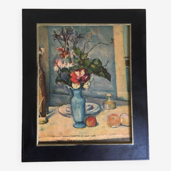 Print The Blue Vase - Cézanne