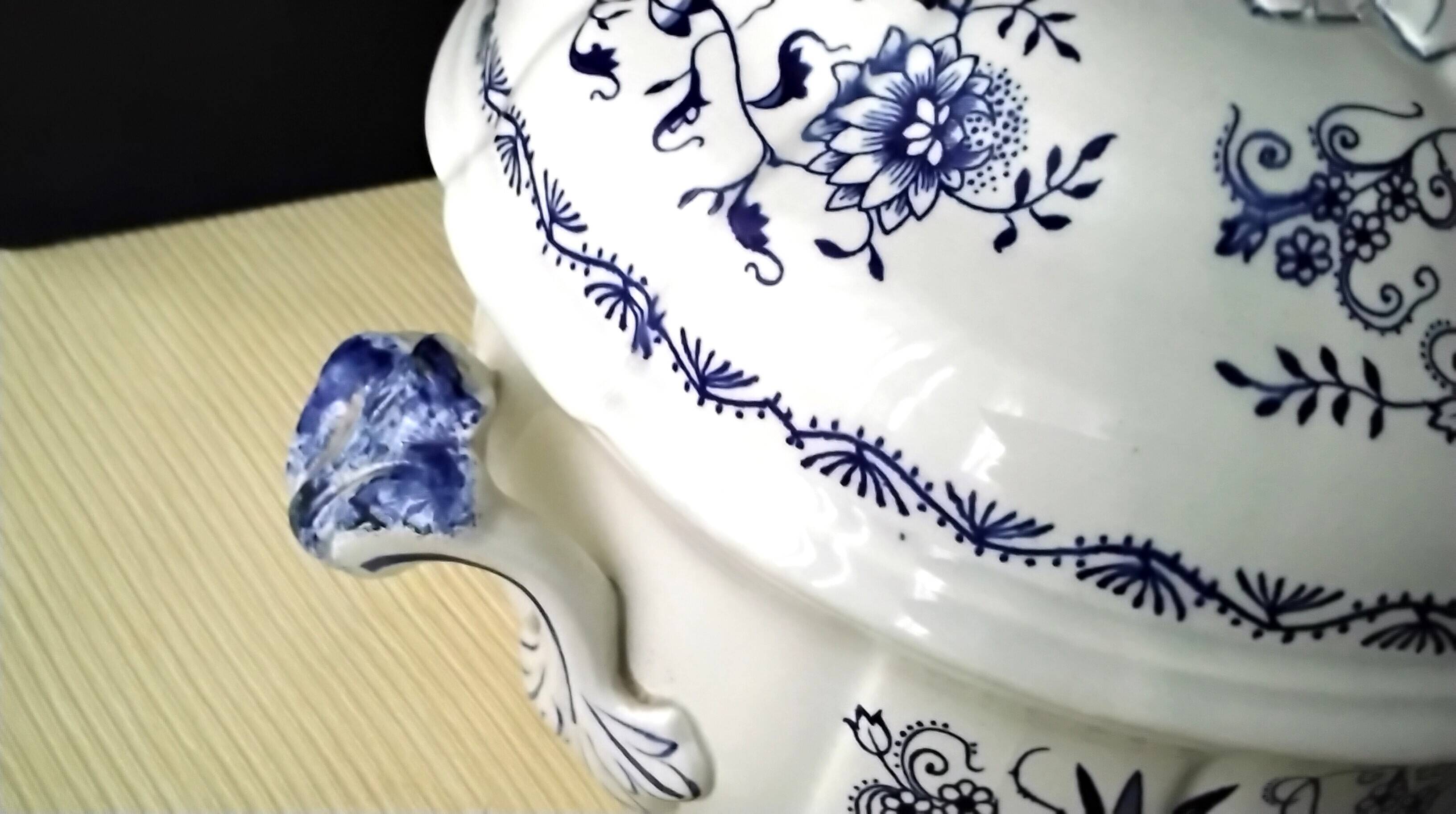 Lunéville Tradition Special Grand Feu earthenware soup tureen