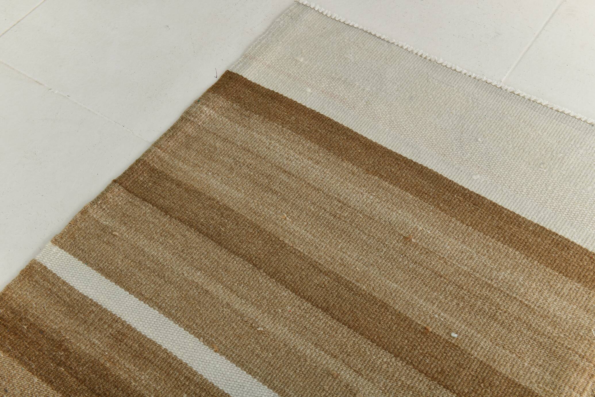 10x10 Bronze Beige Square Vintage Rug, 300x321Cm