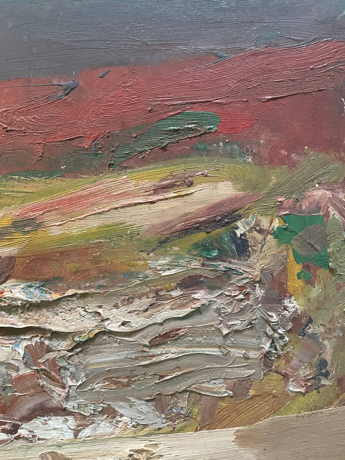 Abstract painting after the war, 20th century