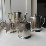Service à café métal argenté