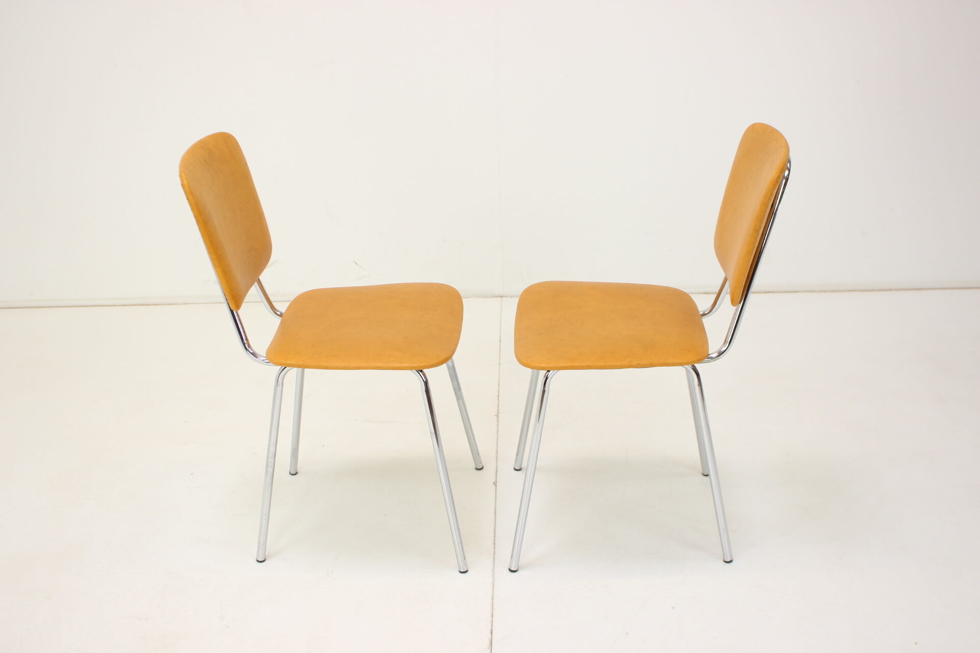 1970s Set of Four Dining Chairs, Czechoslovakia