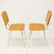 Ensemble de quatre chaises de salle à manger des années 1970, Tchécoslovaquie