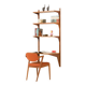 Poul Cadovius shelving unit with a desk, 1960s