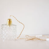 Suspension ballad molded glass globe