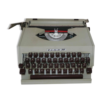 Machine à écrire Lisa 30 Fabrication années 70's