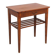 Scandinavian mahogany bedside table, Sweden, 1950