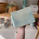 Vintage blue ceramic vase