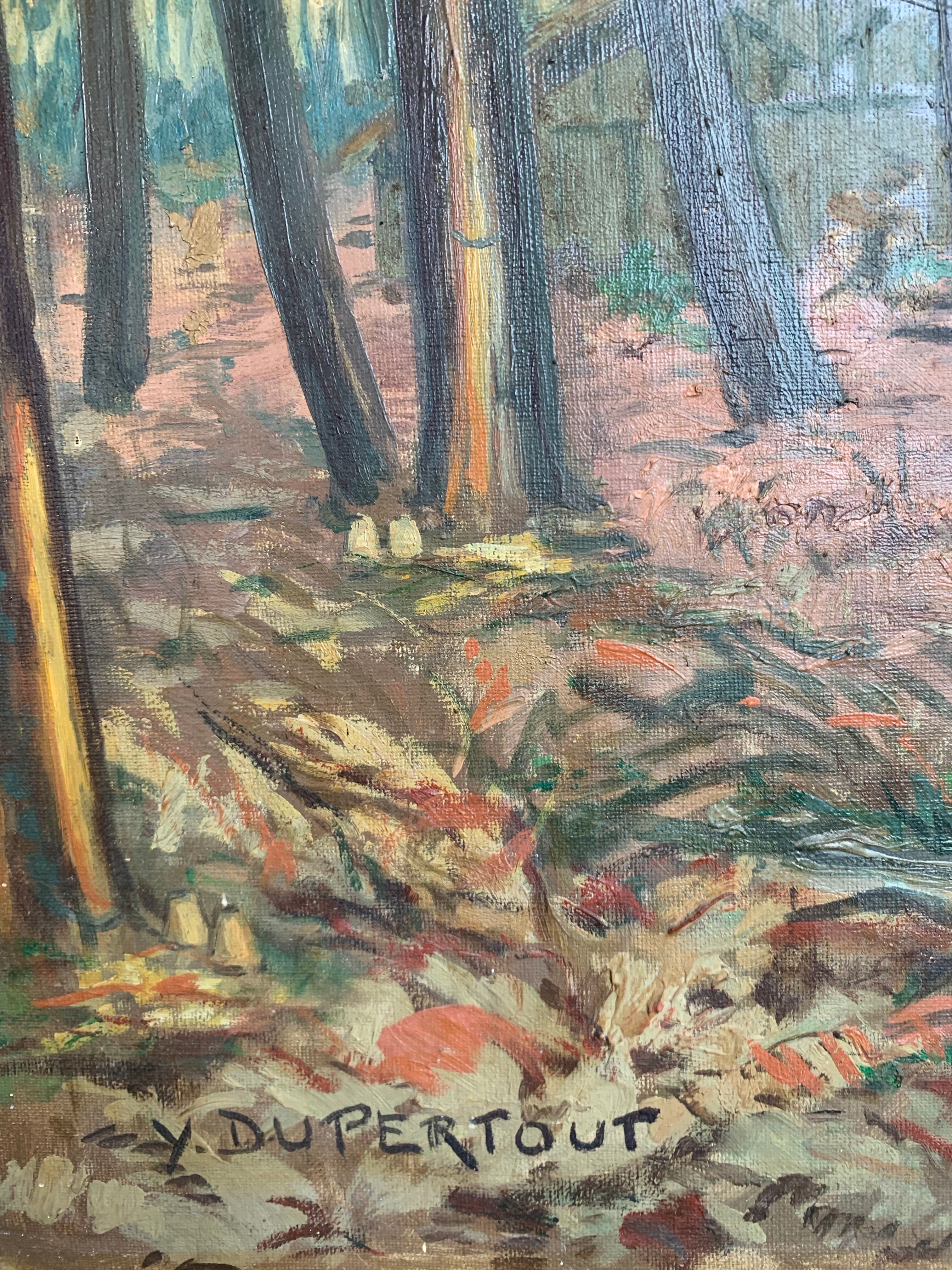 The moors, gde oil on canvas yolande dupertout 1919-1988