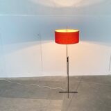 Mid-century German minimalist floor lamp by Kaiser Idell / Kaiser Leuchten.