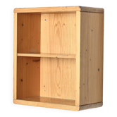 Les Arcs, solid pine shelf from around 1980.