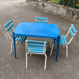Joseph Mathieu table and 4 chairs