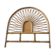 Rattan bed headboard - bamboo