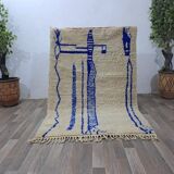 Handmade Moroccan Berber rug size 150 x 250 cm