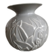 Vase art-déco au motif floral