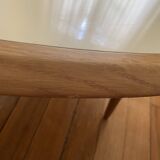 Small Red Edition coffee table in ecru lacquer