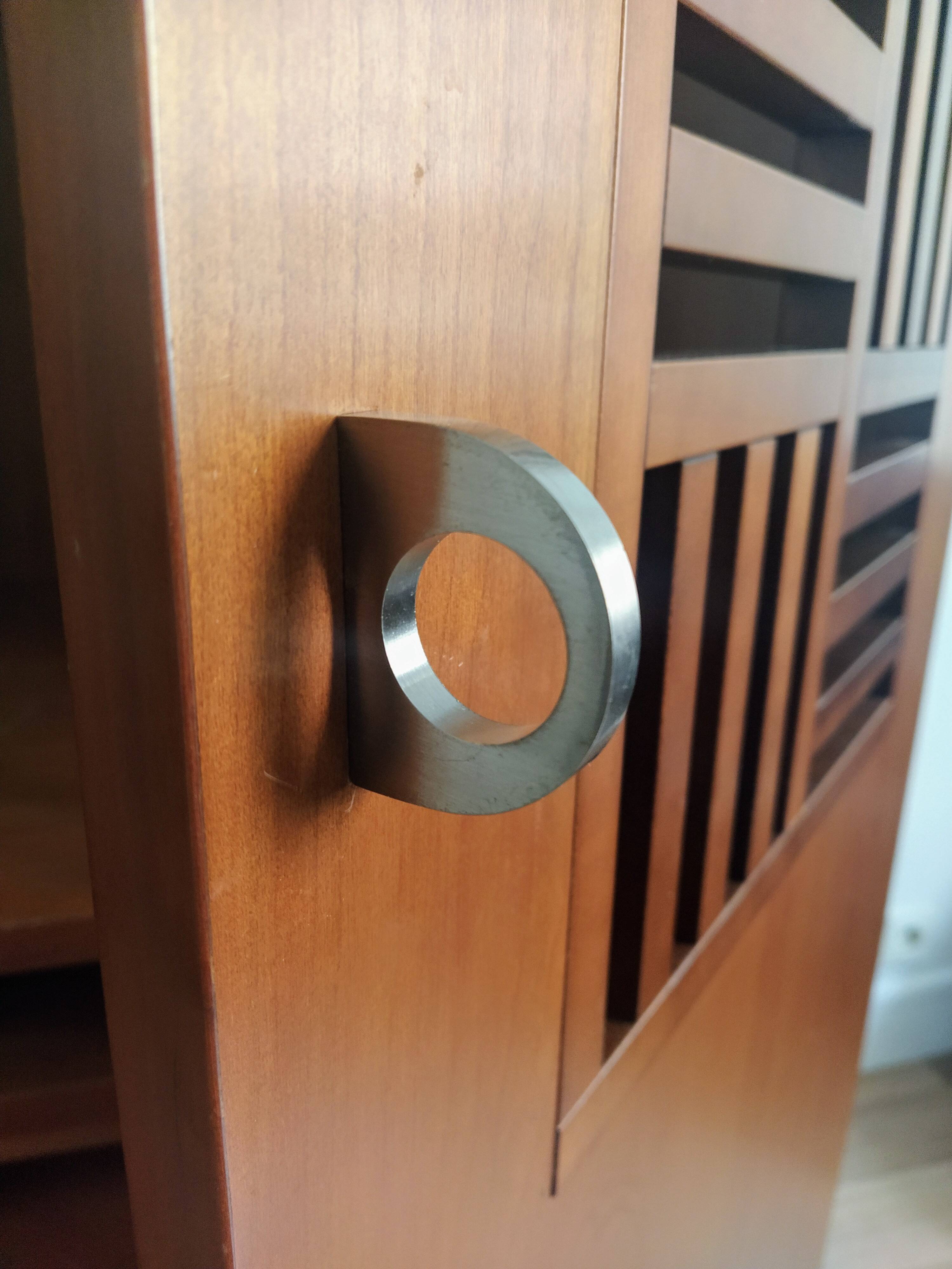 Roche Bobois retractable office cabinet