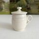 Antique ironstone mustard pot KG Lunéville