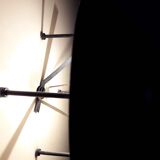Italian clock lamp, 1980s