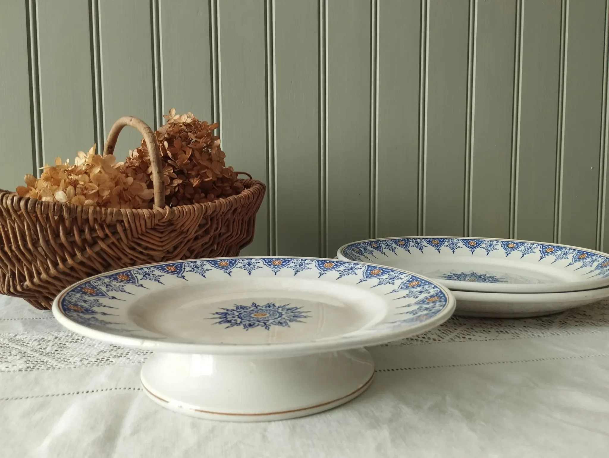 Lot de 3 plats Saint-Amand « 6014 »