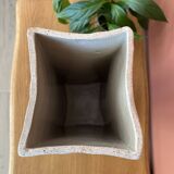 Vase en grès pyrité
